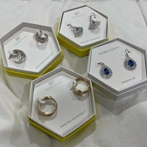 New Bomb Party Earrings (Lot of 4)